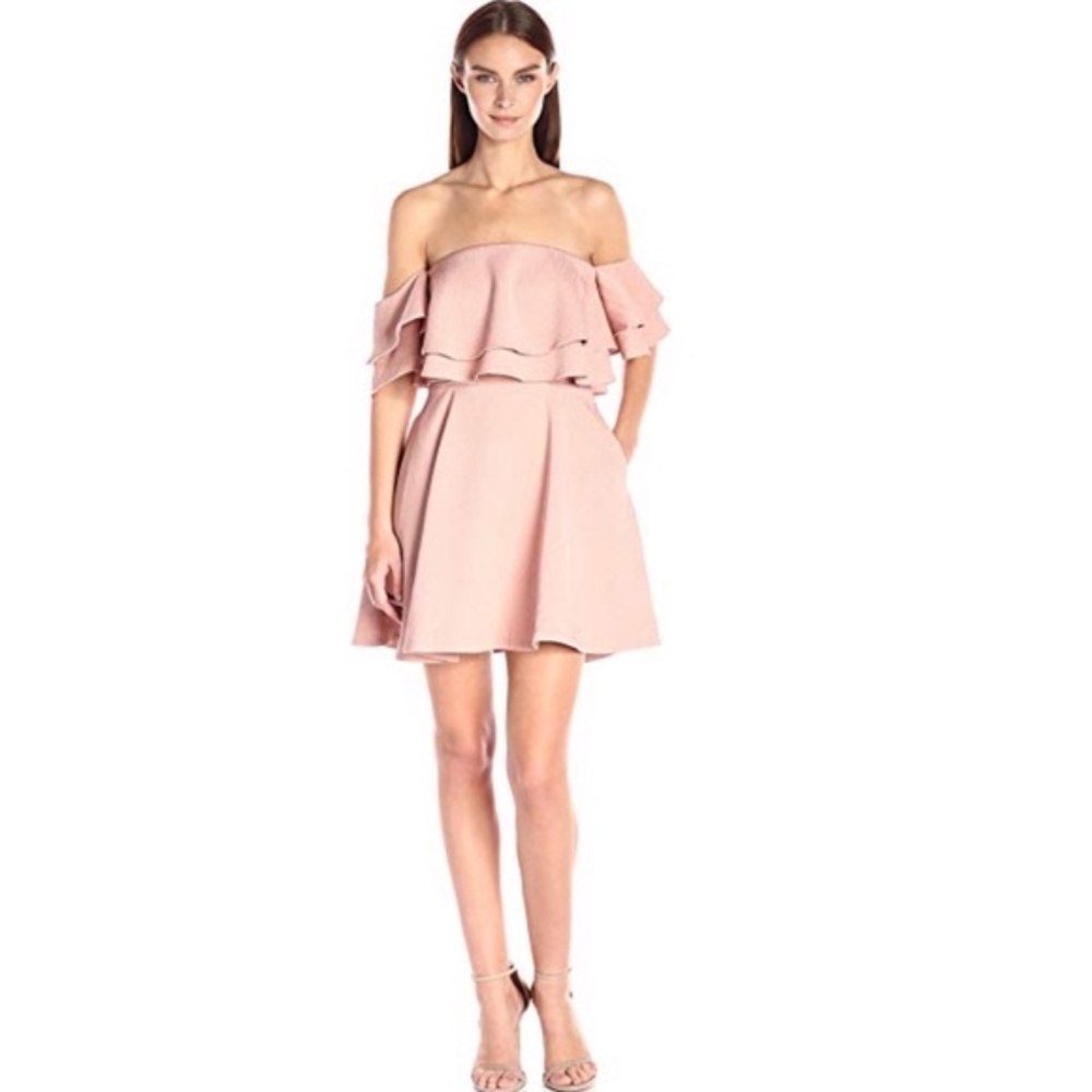 Keepsake the Label Two Fold Off Shoulder Dress - SMALL